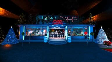 Neon Cafe Holiday Edition Spectacle Island Blueprint At Fallout