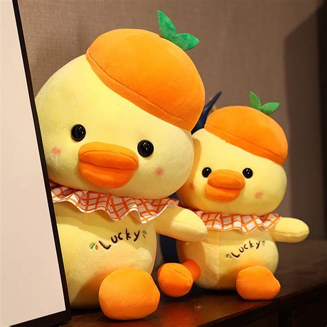 Cute Little Yellow Duck Plush Toystuffed Animals And Etsy