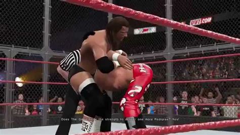 WWE 2K15 Ref Glitch In Showcase Mode YouTube