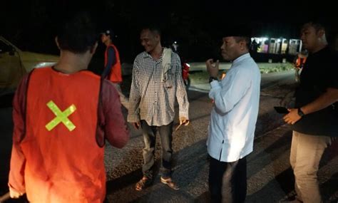 Saat Tinjau Perbaikan Jalan Perlintasan Ka Plt Wali Tanjungbalai