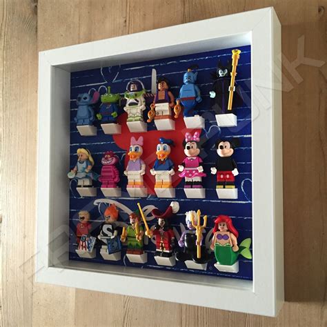 I Love Disney Lego Minifig White Display Frame - Frame Punk