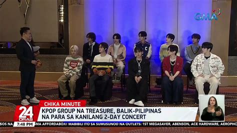 Kpop Group Na Treasure Balik Pilipinas Na Para Sa Kanilang Day