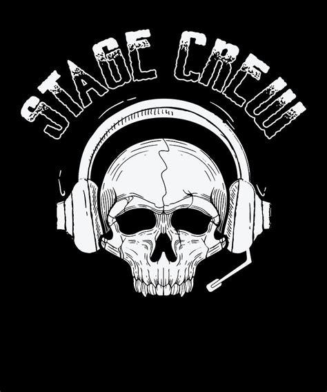 Stage Crew Theater Drama Theater Team Managing Digital Art By Toms Tee