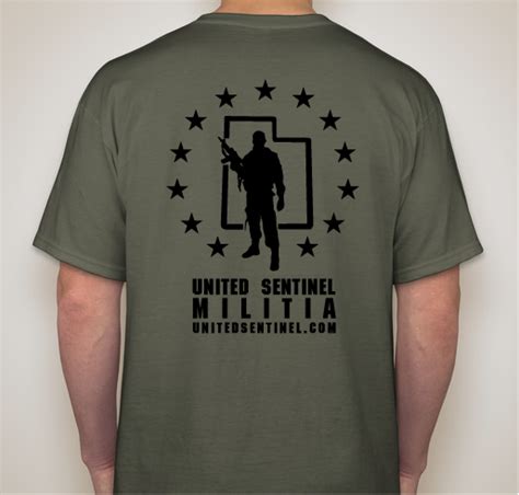 United Sentinel Militia T Shirt Custom Ink Fundraising