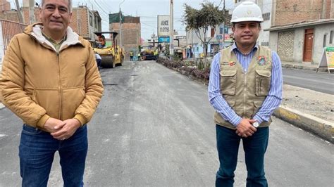 Alcalde Supervisa Avance De Obra Noticias Municipalidad Provincial