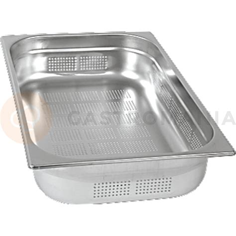 Pojemnik Gastronomiczny Perforowany GN 1 1 65 Mm Stal Nierdzewna