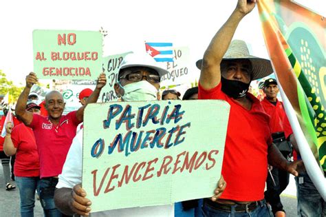 Trabajadores Granmenses Siempre En Defensa De La Revoluci N Cubana La