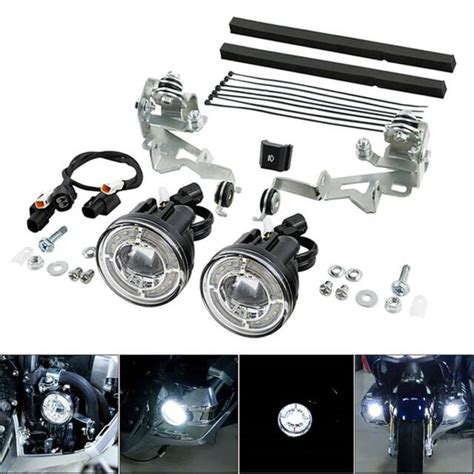 Strobe Led Foglights Kit Fit For Honda Goldwing Gl1800 2018 2020 Cool White Ebay