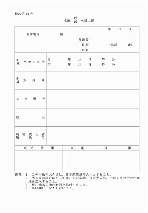 県央地域広域市町村圏組合火災予防条例施行規則