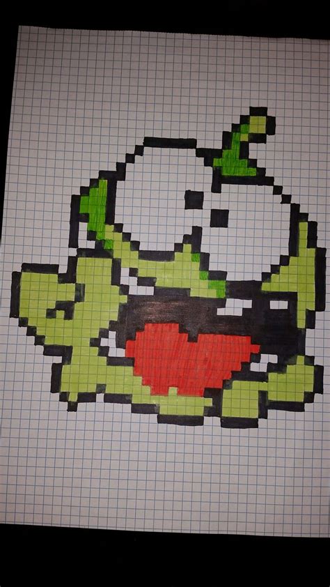 Cut The Rope Pixel Art Pixel Art Pixel Drawing Pixel Art Pattern