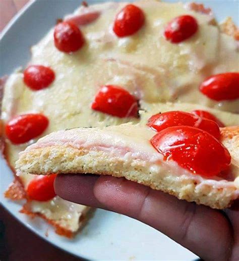 Pizza De Tapioca De Frigideira Receita Natureba