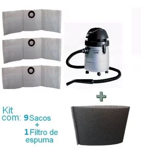 Kit Sacos Filtro Espuma Electrolux A Smart Parcelamento Sem