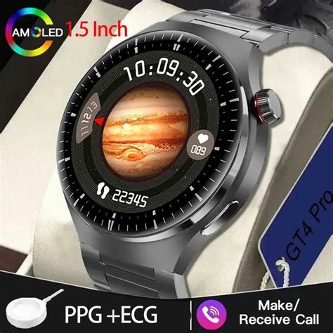 Rel Gios Inteligentes Lemfo Watch Gt Pro Smart Watch Men Polegadas