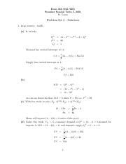 Econ Problem Set Solutions Pdf Econ