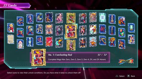 Steam Community Guide Mega Man Zero ZX Legacy Collection ZZ Card