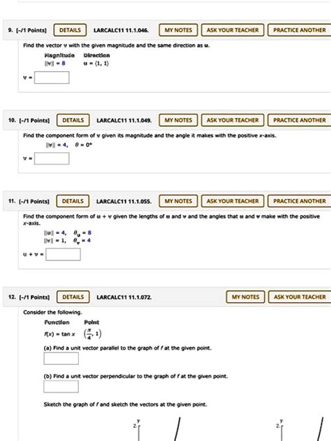 SOLVED DETAILS LARCALC II 11 1 046 MY NOTES ASK YOUR TEACHER PRACTICE