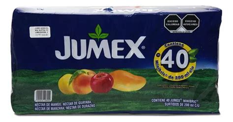 Néctar Jugo Jumex Sabores Surtidos 40 Pzas 250 Ml Envío Gratis