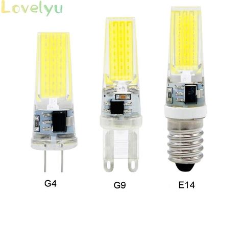 หลอดไฟ Led 9w หรี่แสงได้ 220v G4 G9 E14 ฐานโคมไฟข้าวโพด Shopee Thailand