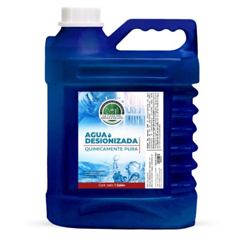 AGUA DESIONIZADA 3750 ML La Casa Del Esparadrapo