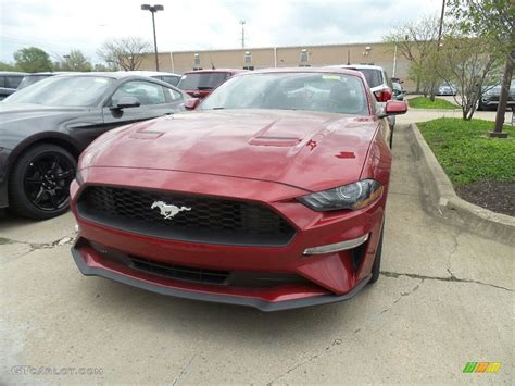 2019 Ruby Red Ford Mustang Ecoboost Fastback 133287536