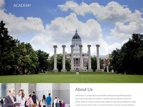 Best Free Education Html Website Templates Wpshopmart