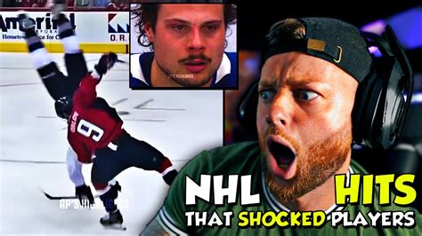 NHL BIGGEST NHL HITS That SHOCKED Players Reaction YouTube