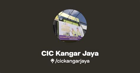 CIC Kangar Jaya Instagram Facebook Linktree