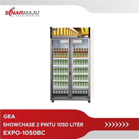 GEA Showcase 3 Pintu 1300 Liter Pendingin Minuman EXPO 1300AH CN