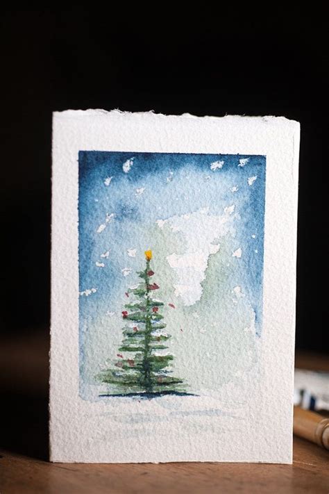 Ideas For Christmas Cards To Paint – View Painting