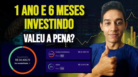 1 ANO E 6 MESES INVESTINDO NA BOLSA VALE A PENA CONTINUAR YouTube