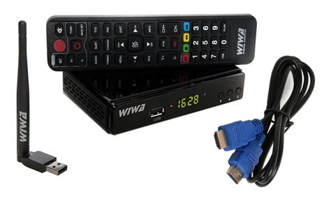 Dekoder Tuner Dvb T Stb Wiwa H Hevc Wifi Hdmi