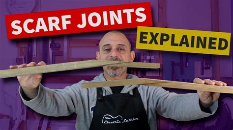 Scarf Joints For A Guitar Neck Not That Complicated YouTube