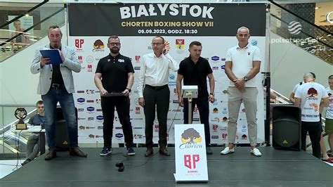 Białystok Chorten Boxing Show VII Ceremonia ważenia PolsatSport pl