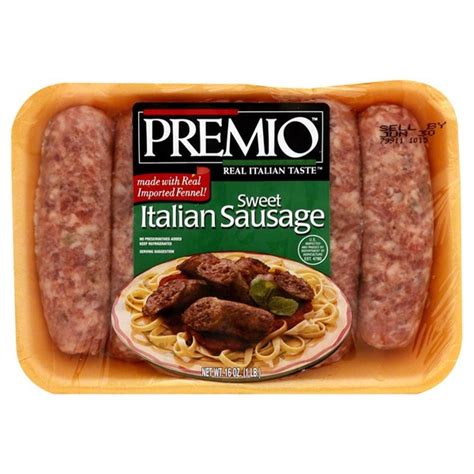 Premio Sweet Italian Sausage 16 Oz Instacart