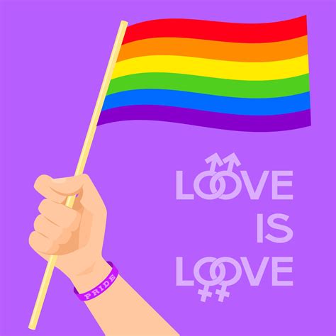 LGBT Poster Design Gay Pride LGBTQ Ad Divercity Concept 2367503 Vector