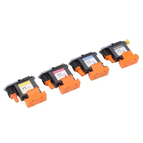 4 Pcs Printhead Printer Head Magenta Black Cyan Yellow Print Head