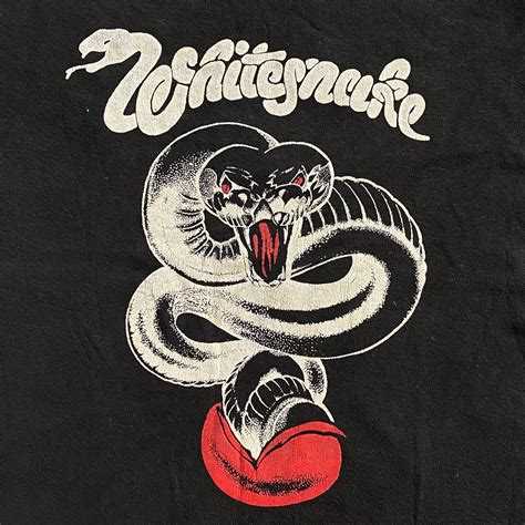 1979 Vintage Whitesnake Lovehunter Tour T Shirt Medium | Etsy UK