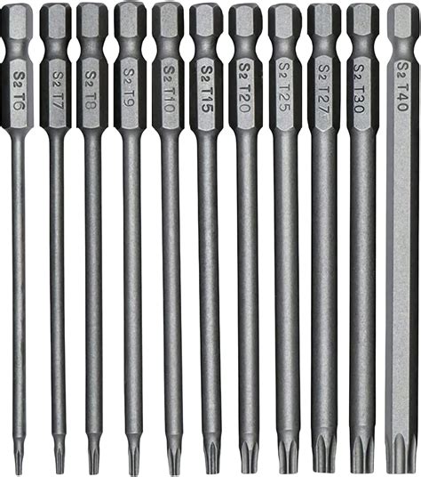 Unisoph Security Torx Set Pcs Mm Long Star Torx Screwdriver Sets