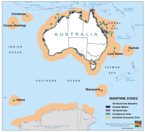 Australia Territorial Sea Claims Baselines For Measuring The Breadth Of