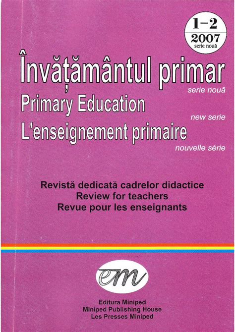 Pdf Invatamantul Primar Dokumen Tips