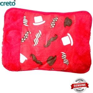 CRETO Velvet Fur Warm Pad Rechargeable Electric 1 L Hot Water Bag Price In India Buy CRETO