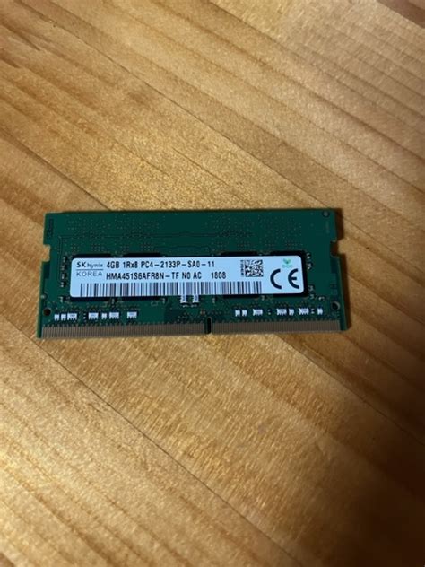 Yahoo オークション SKhynix 4GB 1Rx8 PC4 2133P ノート用メモリー 1枚