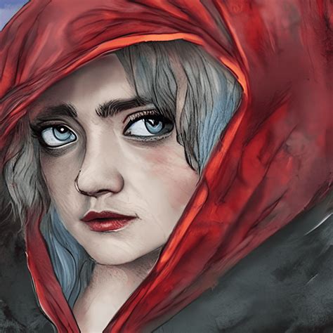 Watercolor Painting Of Maisie Williams · Creative Fabrica