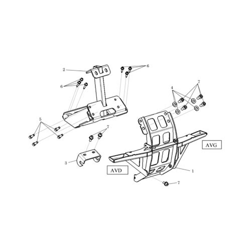 Zestaw Przedniego I Tylnego Mocowania Silnika Dla Microcar I Ligier 5833