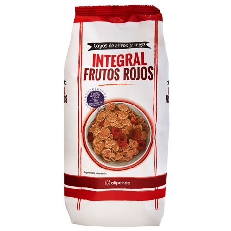 Cereales Integrales Alipende G Copos Con Frutos Rojos Ahorramas