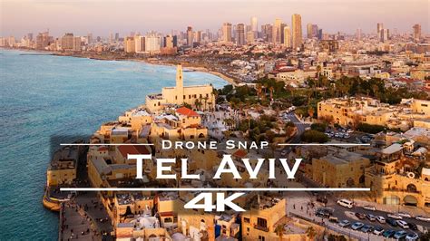 Tel Aviv By Drone 4K YouTube