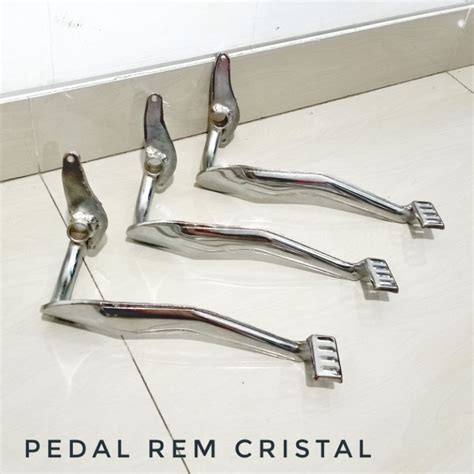 Jual Pedal Rem Cristal Pnp Honda Cb Gl Megapro Injakan Rem Crystal