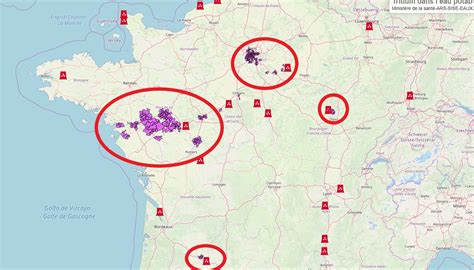 Eau Potable Contamin E Au Tritium La Carte Des Communes Touch Es