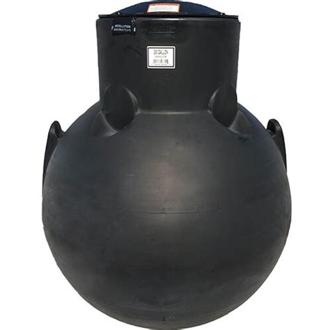 200 Gallon Underground Spherical Pump Tank Norwesco 43745