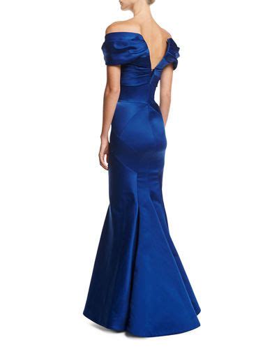 Neiman Marcus | Evening dresses elegant, Off shoulder mermaid dress, Gowns